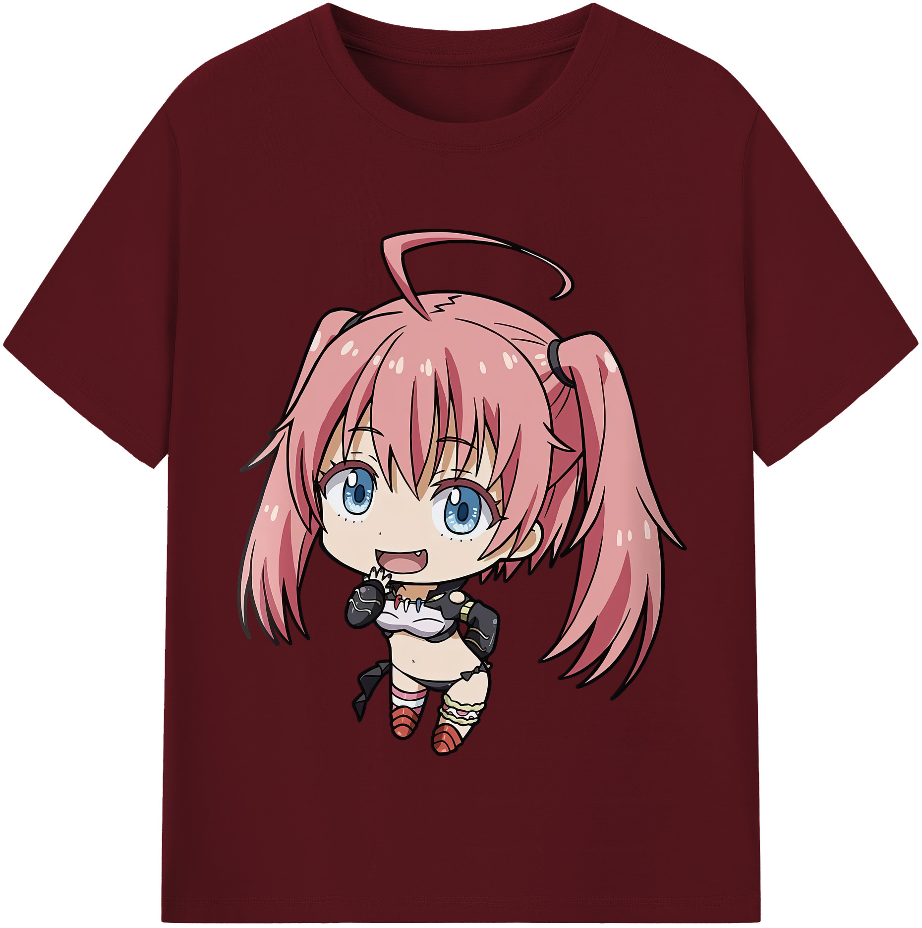 （画像用） 転スラ Regarding Reincarnated to Slime 綿100％半袖Tシャツ（フロントプリント）